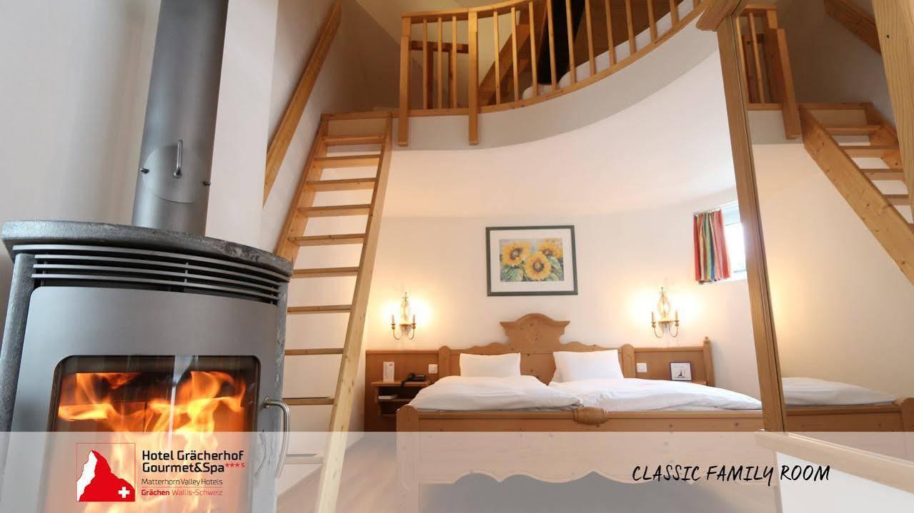 Lifestyle & Spa Hotel Graecherhof Grächen Esterno foto
