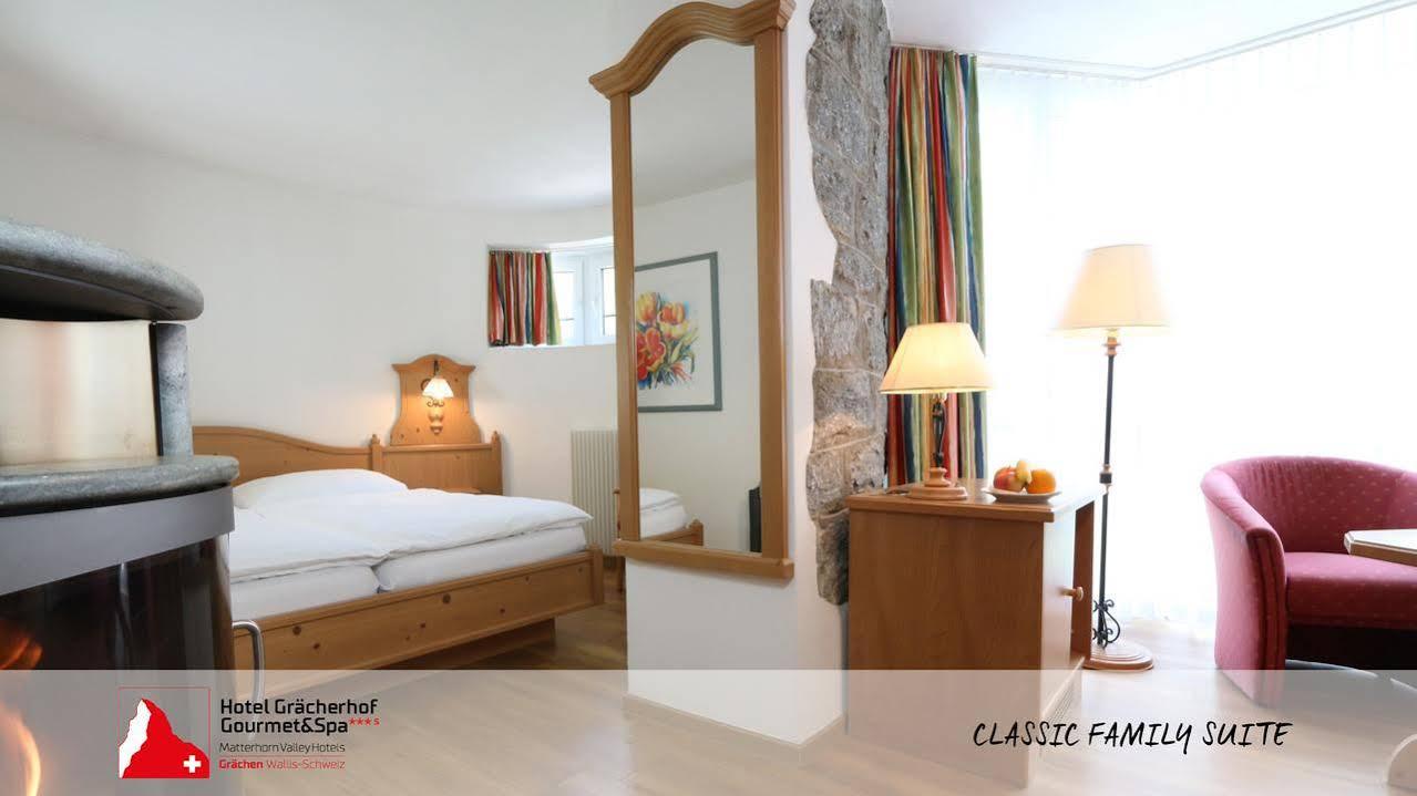 Lifestyle & Spa Hotel Graecherhof Grächen Esterno foto