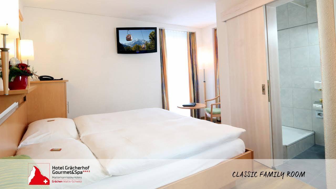 Lifestyle & Spa Hotel Graecherhof Grächen Esterno foto